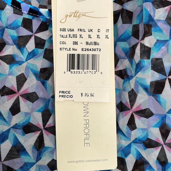 New Gottex Profile Swimsuit Cover-up. Retail price is USD$98 - Picture 4 of 6